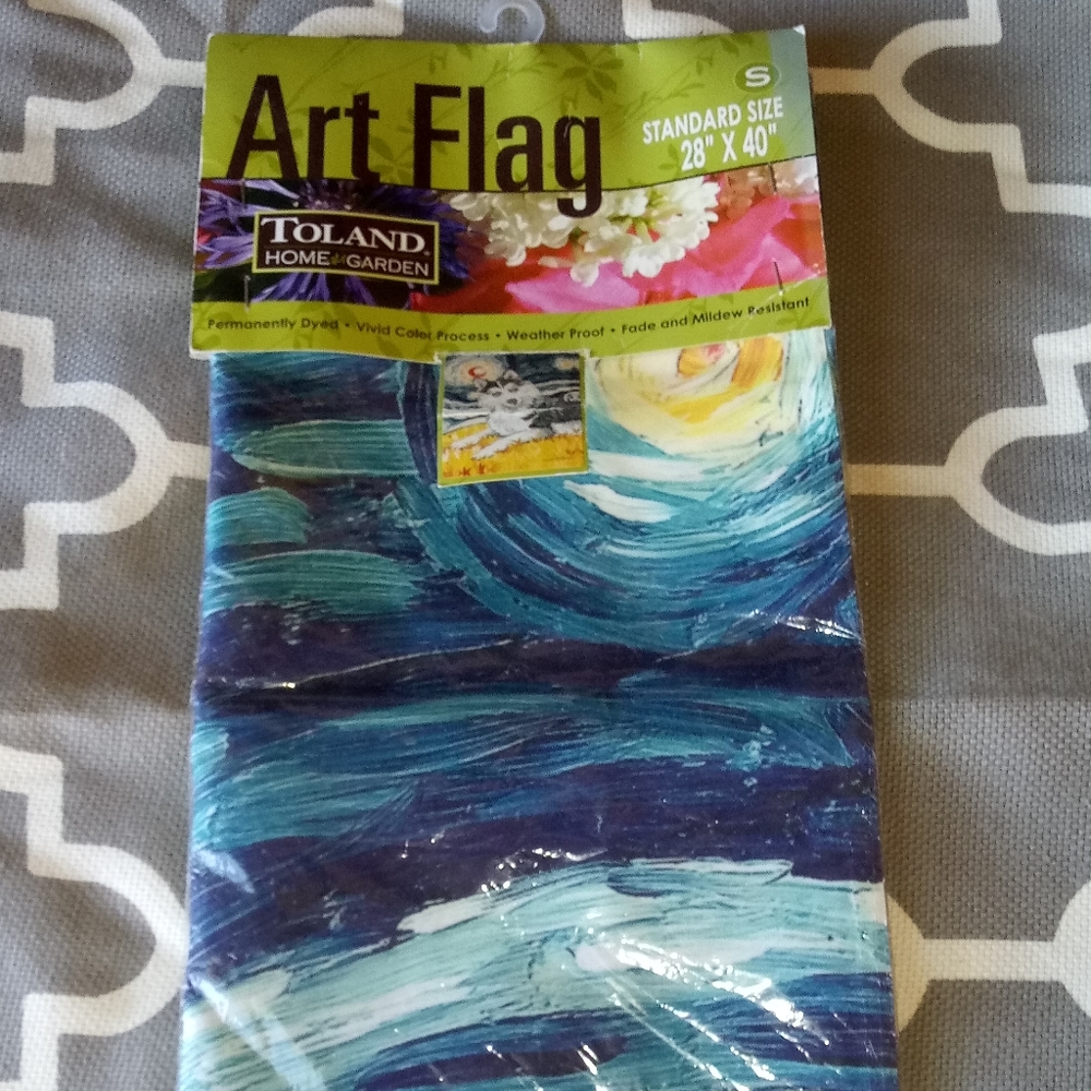 1226 Toland Home Art Garden Flag, Wolf